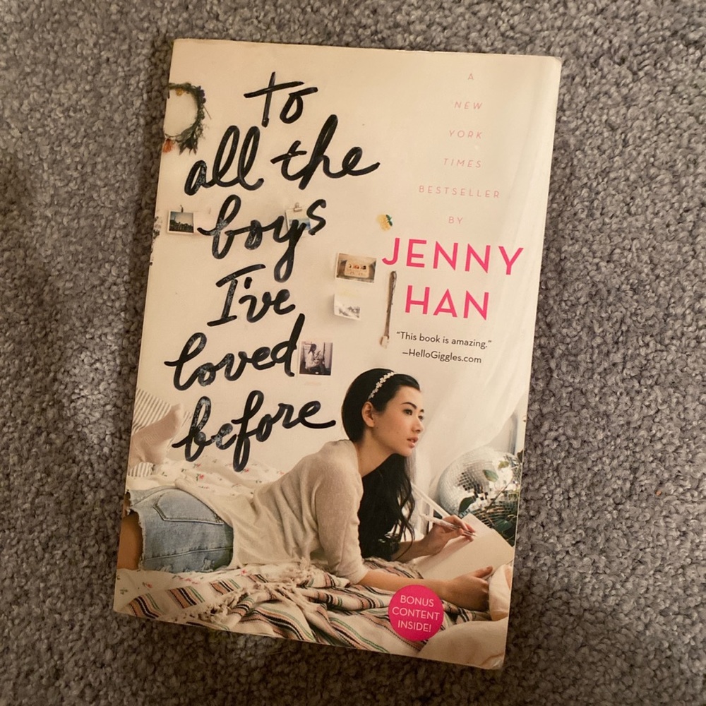 to all the boys i’ve loved before book